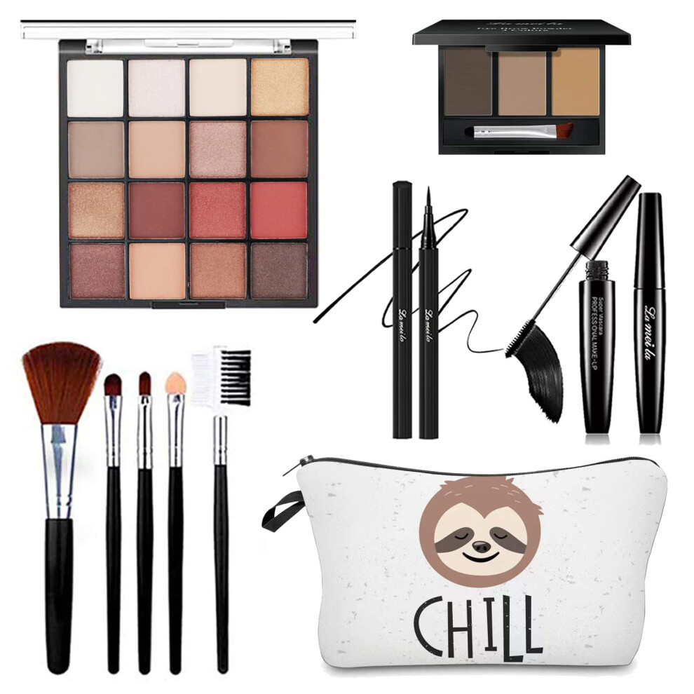 Qiong All In One Makeup Kit For Women Full Kit Basic Cosmetics Kit For Beginner & Professionals Eye Makeup Set Tween Girl Make Up Kits For Teenagers Mak