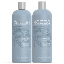 ABBA - Pure Moisture Shampoo & Conditioner Duo - Olijfboter en pepermuntolie 32 fl oz elk