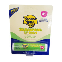 Banana Boat Sunscreen Lip Balm med Aloe Vera & Vitamin E SPF45