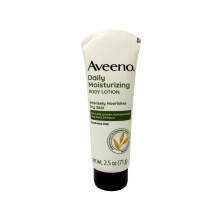 Loo Corporal Hidratante Diria Aveeno com Aveia Calmante e Emolientes Ricos para Nutrir a Pele Seca Sem Fragrncia 2,5 fl. onas