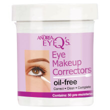 Andrea Eyeqs oliefri ?jenmake-up-korrektorer Forudfyldte vatpinde 50 t?ller