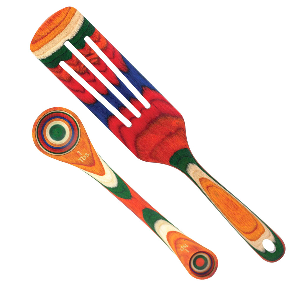 Ensemble d'ustensiles de cuisine Baltique Marrakech, 2 pi   ces, avec spatule et cuill   re doseuse