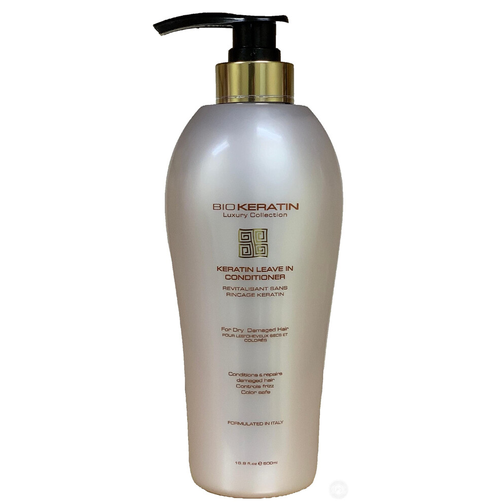Bio Pureoils Bio Keratin Luxury Collection Leave In Conditioner 16.9 Oz