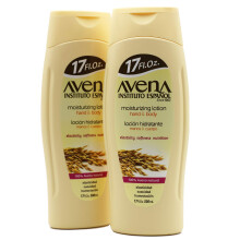 Avena Instituto Espaol lozione idratante per mani e corpo aiuta l'umidit ad ammorbidire e nutrire la pelle confezione da 2 da 17 FL Oz 2 bottigl