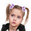 50 Pcs Élastiques à Cheveux pour Filles Fleurs Mignonnes Multicolores 3