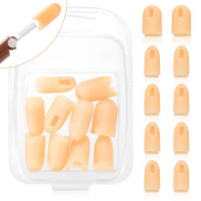 ANCIRS 10 Pack Fake Hand Silicone Finger Cover Fingertip Replacement Accessory for Nail Art Equipment
