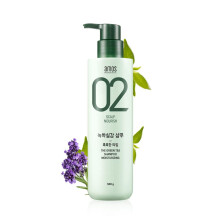 AMOS PROFESSIONAL De groene theeshampoo Hydraterend [voor normale/droge hoofdhuid] 17,6 oz (500 g) | Anti-dunner wordende en anti-haaruitval shampoo