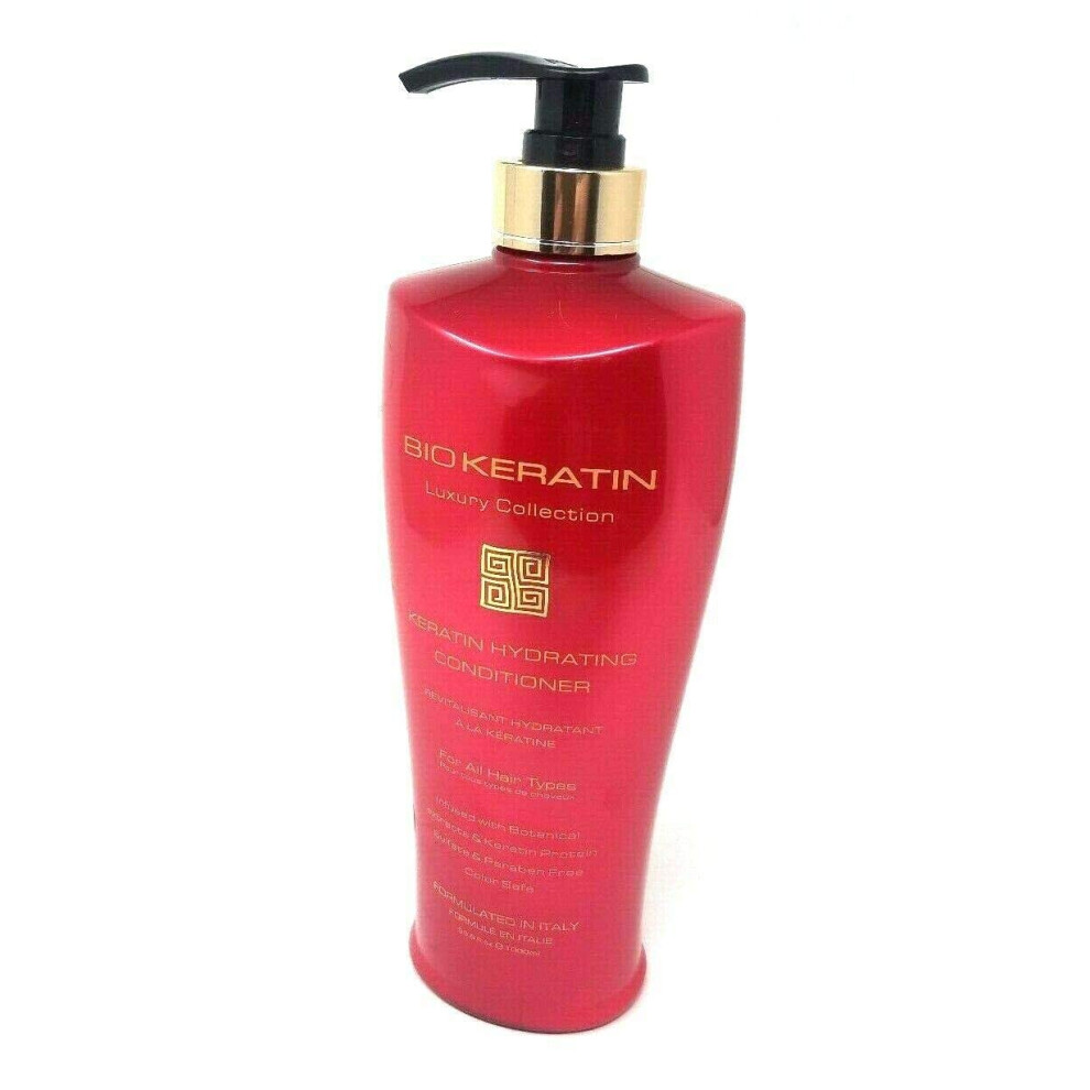 Bio Pureoils Bio Keratin Luxury Collection Keratin Hydrating Conditioner 33.8 Fl Oz