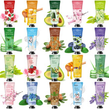 ANKOOY 20-pack handcr?e-cadeauset Kerstcadeaus voor vrouwen Moederdagcadeaus Leraar Waardering Cadeau Bulk Handlotion Reisformaat voor droge handen M