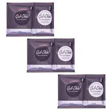 AvryBeauty Gel-Ohh Jelly Spa Bath 3er-Pack mit Holzkohle angereicherte, nach Ingwer und Zitronengras duftende Pediküre Salon Services Jelly Pedicure