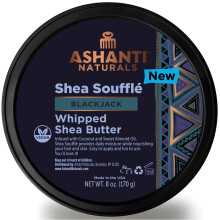 Bita Maslo Shea Ashanti Naturals | Afrykanskie maslo do ciala dla mezczyzn z olejkiem kokosowym i migdalowym (Sufle Blackjack 8 uncji)