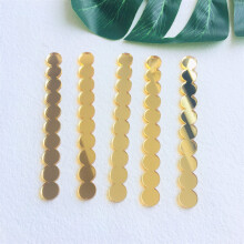 CHENRUI 20 Pcs Scallop Acrylic Mirror Cakesicle Sticks Valentine Birthday Baby Shower Popsicle Sticks (Silver Mirror)