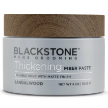 Blackstone Grooming Thickening Fiber Paste Gel til h?rstyling - tilf?jer volumen med b?jeligt hold og mat finish | Parabener & Cruelty Free | Fre