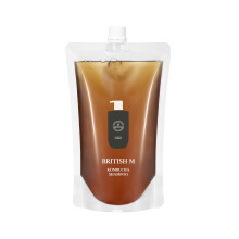 BRITISH M Kombucha-shampoo 750 ml (25,36 fl.oz) | Veganistische shampoo (25,36 fl.oz (navulling))