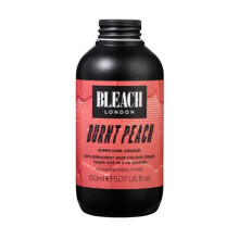 Bleach London Burnt Peach Color - Jasna brzoskwiniowa farba do wlosw - Weganska i pltrwala farba bezposrednia z certyfikatem PETA - 150 ml