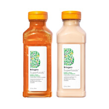 Briogeo Superfoods Mango + Cherry Balancing Shampoo Conditioner Set Replenish Dull Dry Hair and Supports Healthy Hair and Scalp Vegan Phalate