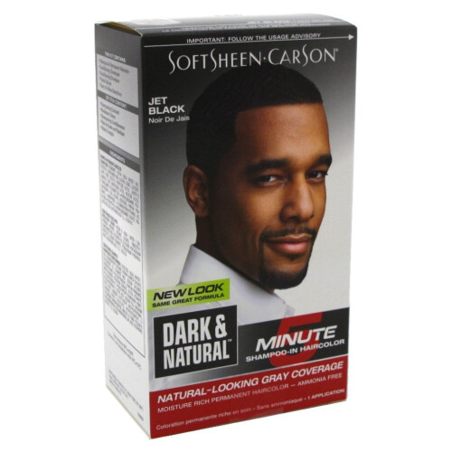 Dark & ??Natural Color Men Jet Black (3 Pack)