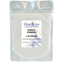 ClearLee Puimsteen van cosmetische kwaliteit - 100% puur natuurlijk graan/poeder - Ideaal voor huidafschilfering in doe-het-zeep Maskers Scrubs voor