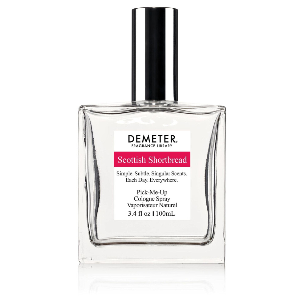 Eau de Cologne en vaporisateur DEMETER Fragrance Library (100 ml) - Shortbread    cossais