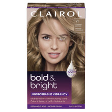 Clairol Bold & Bright Permanente Haarkleur, 71 Caramel Bronde, Verpakking van 1