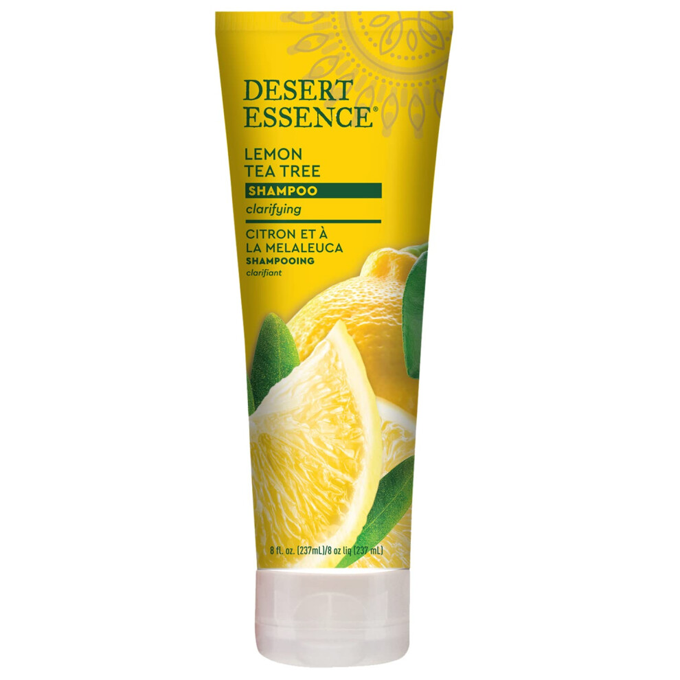 ÃRken Essens Desert Essence Lemon Tea Tree Shampoo - 8 Fl Oz - Pack Of 3