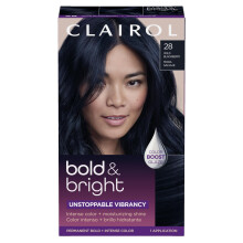 Clairol Bold & Bright Permanente Haarkleur, 28 Wild Blackberry, Verpakking van 1