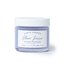 Earth Harbor | GLOW JUICE Verfijnend Enzymmasker | 100% natuurlijk en niet-giftig | Rood Zeewier + Fruit Enzymen | Verheldert en verheldert |2 oz