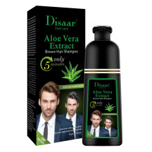 DISAAR BEAUTY Dye Brown Szampon do wlosw Tylko 5 minut Dying Bialy Szary Zlty Zniszczone wlosy Trwaja do 4 tygodni Pielegnacja wlosw 400ml / 13.52