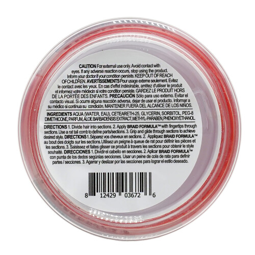 EBIN NEW YORK Braid Formula Conditioning Gel, Medium Hold, 3.53oz | Perfekt för flätor, vridningar, kanter 2