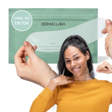 Dermaclara silikone hals rynkeplaster - silikone fusion behandling hals patches til rynker og fine linjer - anti -rynke hals hudplaster - gravidi