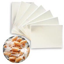 Fiesta indpakker klare slikindpakninger til karameller (600 pcs 2,5 x 3,5 tommer) - Natural Clear Cellophane Candy Wrappers - Caramel Wrappers -
