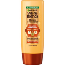Garnier Whole Blends Honig Schätze Reparierender Conditioner, für trockenes, beschädigtes Haar, 3 Fl Oz (Reisegröße)