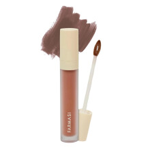FARMASi Make Up Rossetto liquido opaco a lunga tenuta e ultra confortevole Pigmenti puri organici leggeri ad alto impatto 0,14 fl.oz (Nude Essenc