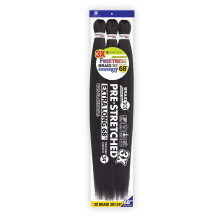 Freetress Braids Natural Texture Braids 3X Pre-Stretched Braid 301 34 inches (1-pack COPPER)
