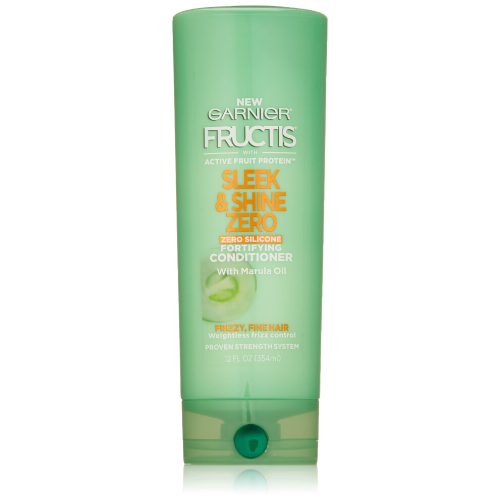 Garnier Hair Care Fructis Sleek And Shine Zero Conditioner 12 Fluid Ounc