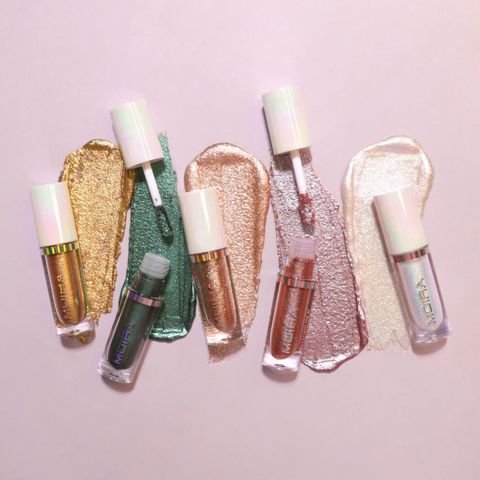 Moira Eye Shadow Diamond Daze Liquid Eyeshadow Eye Makeup (012 Stardust)