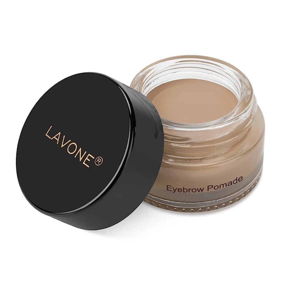Lavone Eyebrow Pomade - Waterproof Brow Pomade For Long-Lasting Results Smudge Proof And Sweat Resistant Formula Natural Eyebrow Makeup For All Skin Types An