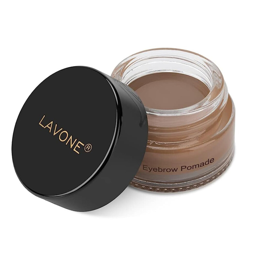 Lavone Eyebrow Pomade - Waterproof Brow Pomade For Long-Lasting Results Smudge Proof And Sweat Resistant Formula Natural Eyebrow Makeup For All Skin Types An