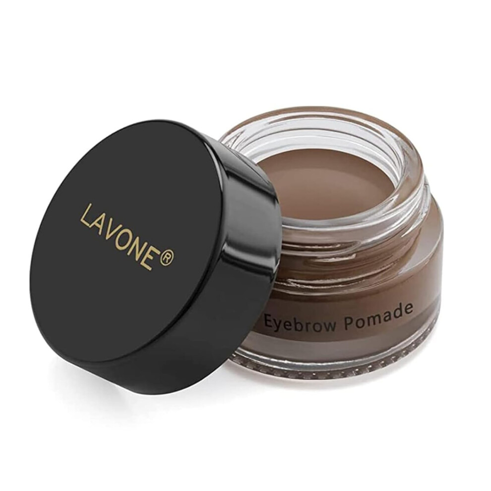 Lavone Eyebrow Pomade - Waterproof Brow Pomade For Long-Lasting Results Smudge Proof And Sweat Resistant Formula Natural Eyebrow Makeup For All Skin Types An