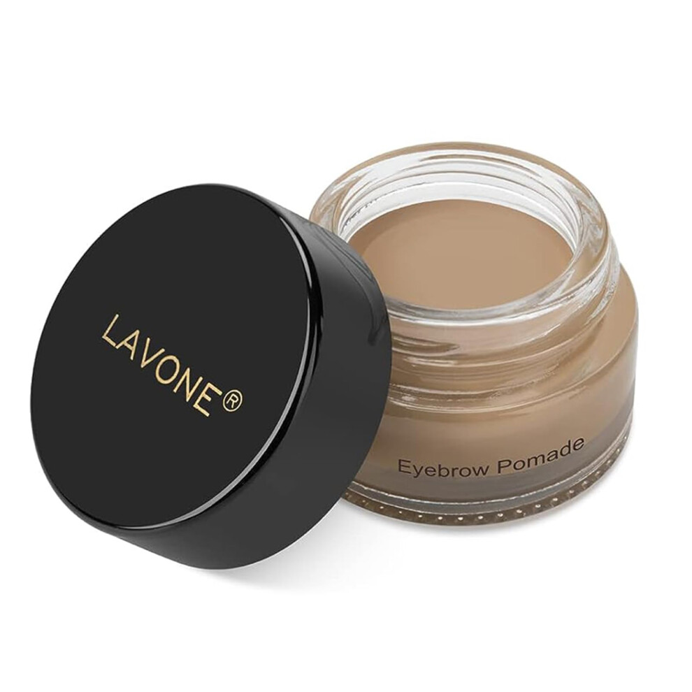 Lavone Eyebrow Pomade - Waterproof Brow Pomade For Long-Lasting Results Smudge Proof And Sweat Resistant Formula Natural Eyebrow Makeup For All Skin Types An