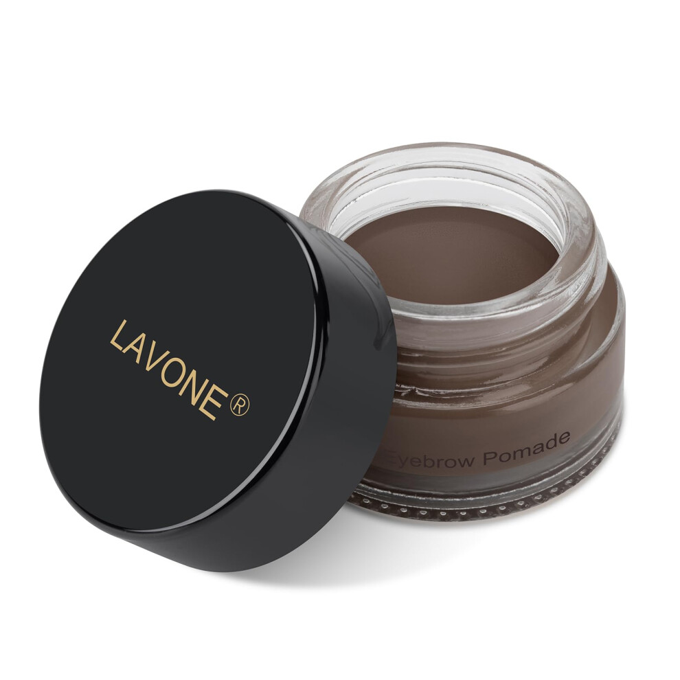Lavone Eyebrow Pomade - Waterproof Brow Pomade For Long-Lasting Results Smudge Proof And Sweat Resistant Formula Natural Eyebrow Makeup For All Skin Types An