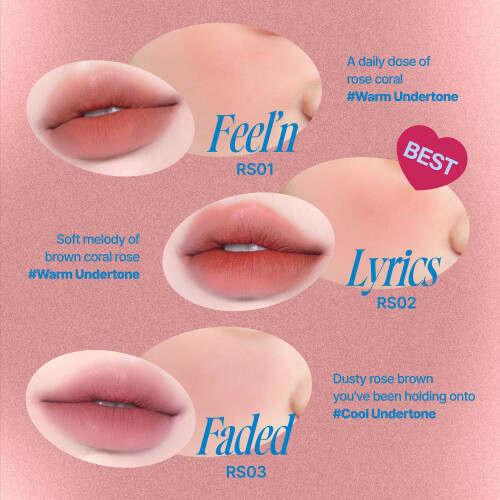fwee, Lip & Cheek Blurry Pudding Pot, RS02 Lyrics, 0.17 oz (5 g) 2