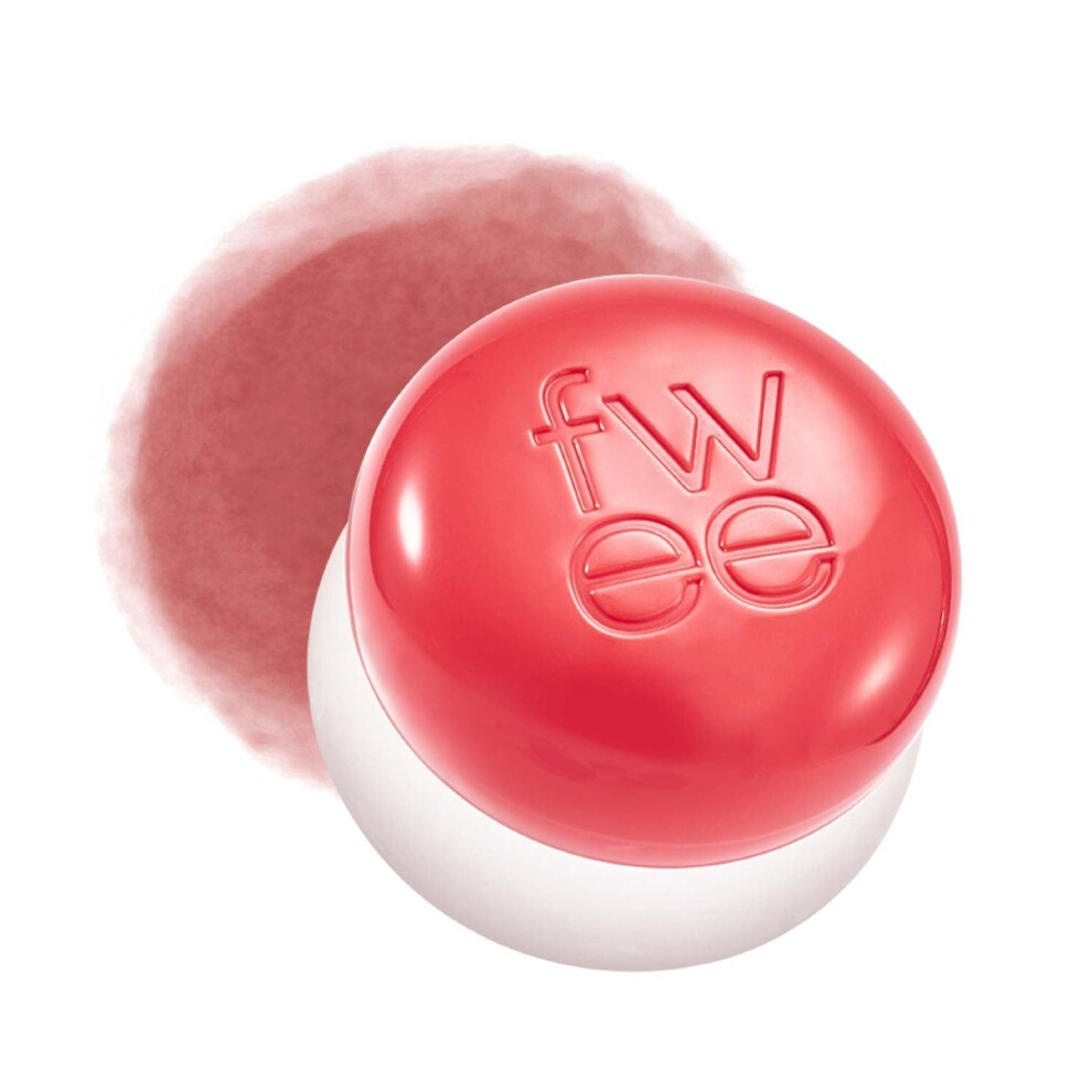 Fwee Lip&Cheek Blurry Pudding Pot | Bestie Moment - Seventeen | Makeup Blush Buildable Lightweight Multi-Use Soft Matte Finish | 5G