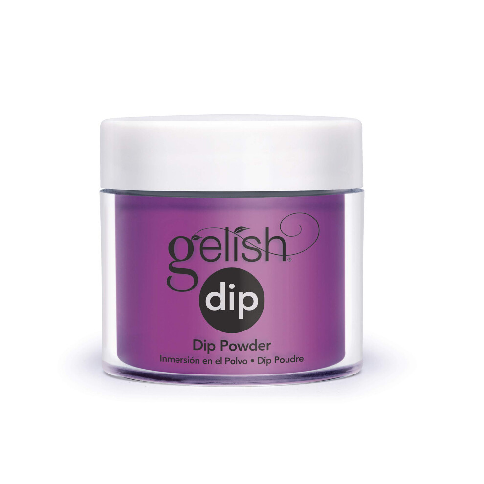 Gelish Powder Dip Collection (You Glare  I Glow) Purple Nail Dip Powder  Purple Nail Powder  Dip Powder Colors  8 ounce