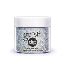 Gelish Poeder Dip Collectie (Sprinkle Of Twinkle) Zilver Sprankelend Nageldippoeder, 8 ounce