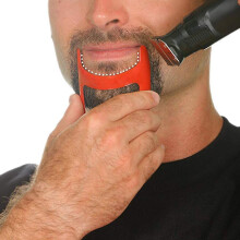 Template de rasage pour bouc Healifty, outil de découpe pour hommes, kit de toilettage