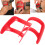 Healifty Template per Barba per Modellare e Radere, Strumento per Ritocco Goatee per Uomini 3