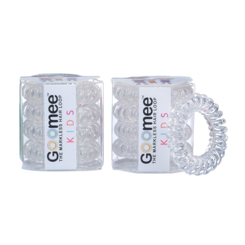 Goomee Elastici per Capelli a Spirale per Bambini, 8-Pack - Facili da Togliere, Senza Nod