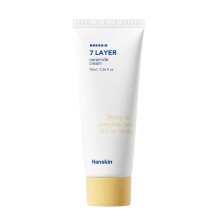 Hanskin 7 Layer Ceramide Cream Lasts for 48 Hours 2.4 fl. oz 70ml Moisturizes Dry Skin Moisturizer For All Type Sensitive Skin Redness Boost