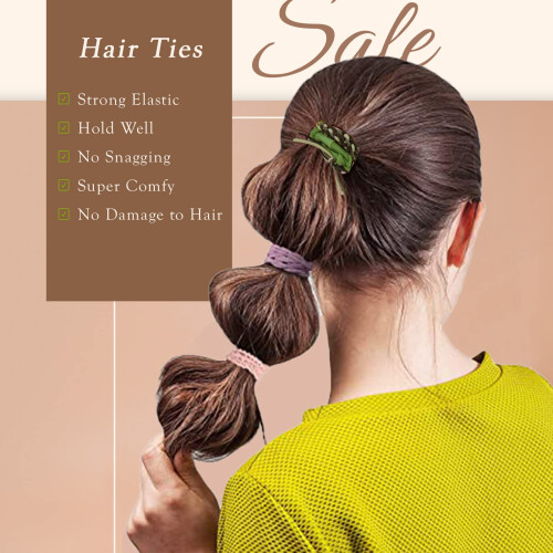 Fasce per Capelli per Donne e Ragazze, 20 Pz Bracciali Boho Doppio Uso per Capelli Spessi 2